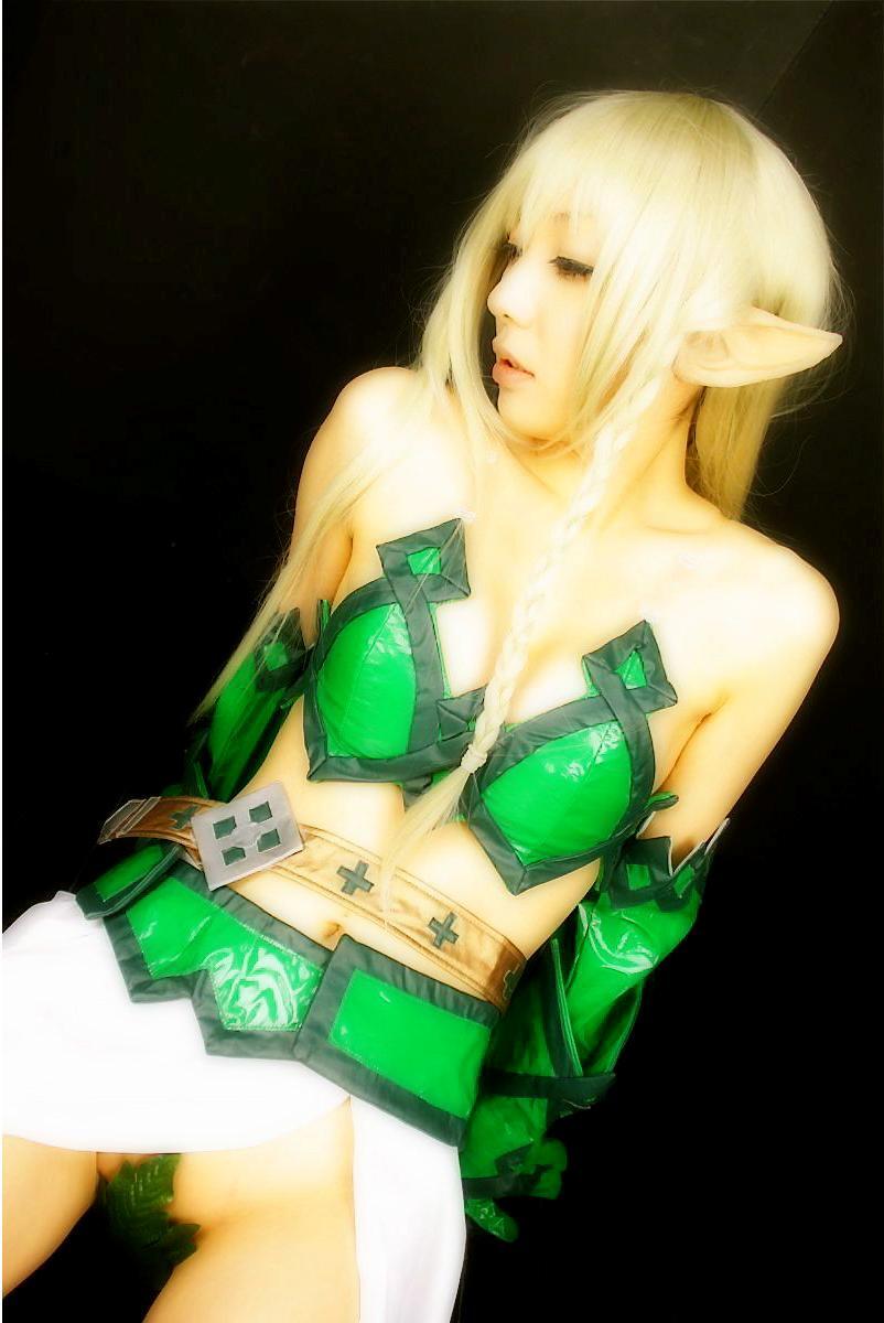 [Cosplay]  Queens Blade  Echidna & Alleyne Vs Tentacles SP2
